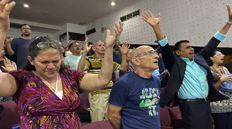 Templos evangélicos en Trujillo reciben dotación de insumos