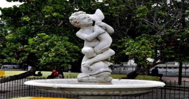 Supervisan avance de fuentes del Paseo de Macuto de La Guaira