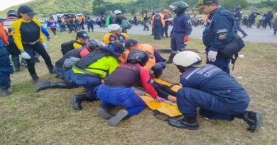 Más de 300 efectivos participaron en simulacro de siniestro vial en Carabobo