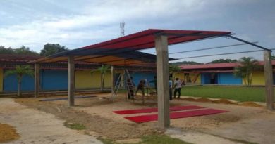 Comuna Pablo Marcial Urbina rehabilita escuelas de Mamporal en Miranda