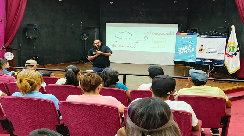 Emprendedores de Miranda participaron en la conferencia «Del Sueño al Negocio»
