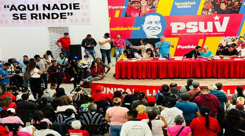 PSUV Aragua se despliega con diversas actividades con el poder popular
