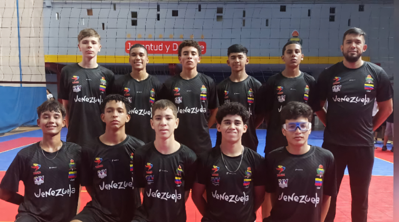 Selección juvenil B de voleibol se mide ante el Liceo Caracas