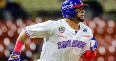 Leonys Martín logró la distinción de jugador de la semana en la LVBP