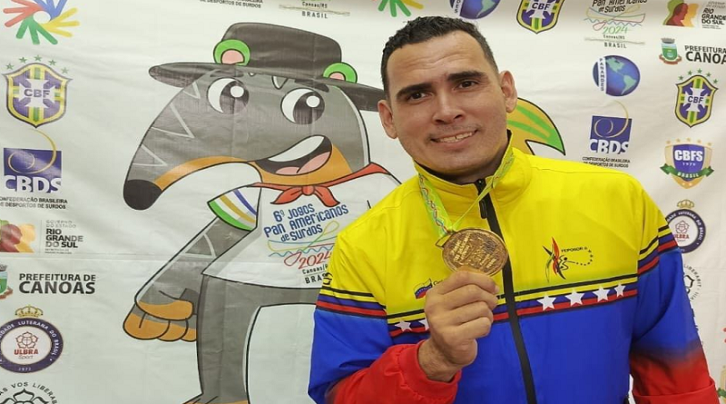 Venezuela suma segunda medalla de oro en Juegos Panamericanos de Sordos