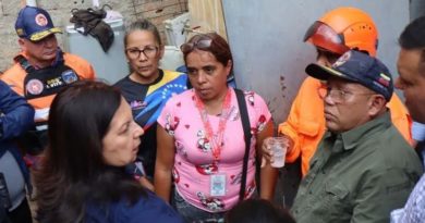 Cuerpos de seguridad realizan inspecciones en Caracas ante las precipitaciones