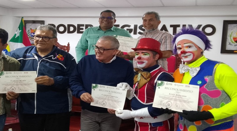 Trujillo reconoce gremio cultural circense en el Día Internacional del Payaso