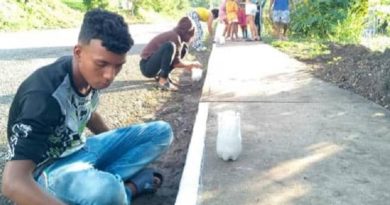 Saneamiento mejora estética de las calles del municipio Piar
