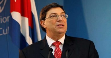 Canciller de Cuba agradece ayuda de varios países tras desastres naturales
