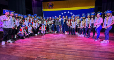 Gradúan a jóvenes caraqueños que se reinsertaron en el sistema educativo