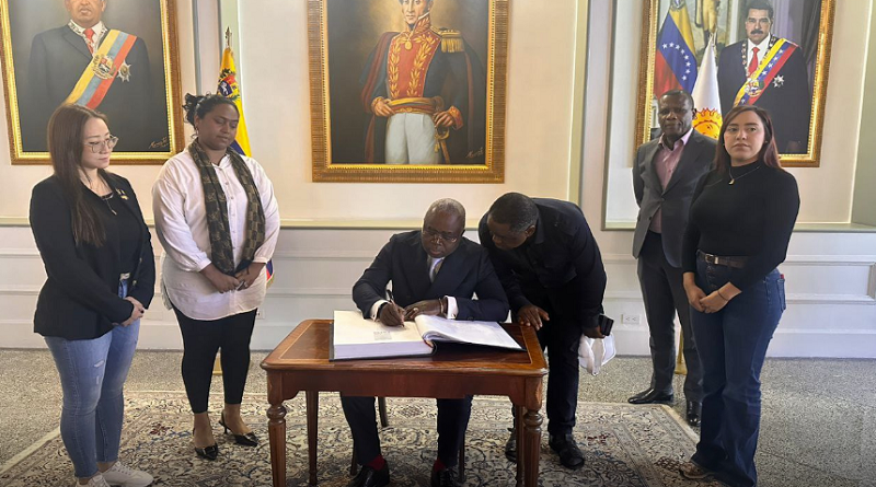 Venezuela y la República del Congo fortalecen lazos diplomáticos