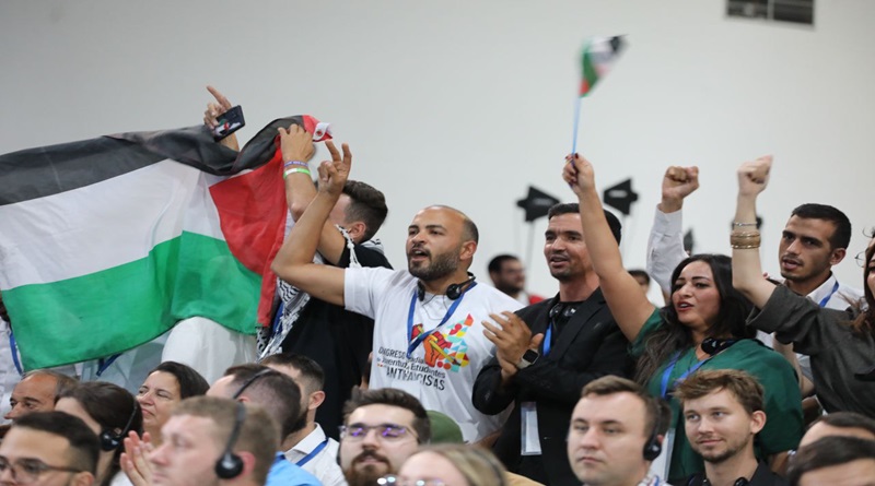 Jefe de Estado insta a los jóvenes del mundo unir las banderas para derrotar al fascismo