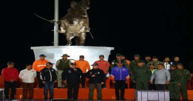 Autoridades Nacionales conmemoran 23 aniversario de Protección Civil
