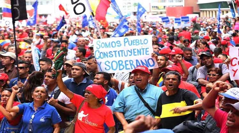 Maduro: Pueblo de Venezuela teje nuevo tiempo histórico y no recibe órdenes del norte
