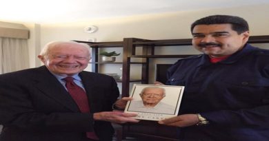 Presidente Maduro envía condolencias al pueblo de EE. UU. tras muerte de Jimmy Carter