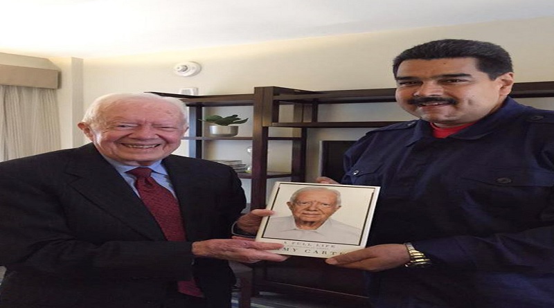 Presidente Maduro envía condolencias al pueblo de EE. UU. tras muerte de Jimmy Carter