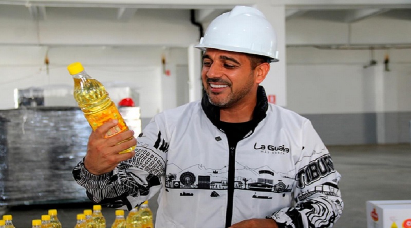 Avanza proyecto de planta procesadora de aceite comestible en La Guaira