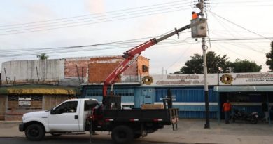 Fortalecen el sistema de alumbrado público en diferentes puntos de Girardot