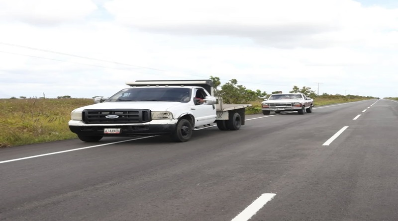 Asfaltados 30 kilómetros de vialidad entre Santa Bárbara y Aguasay en Monagas