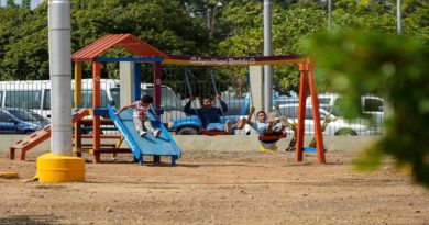 Instalado parque ecológico en Gran Plaza Libertadores de Barcelona