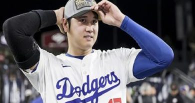 Ohtani iguala a Michael Jordán al ganar su tercer premio como Atleta de Año