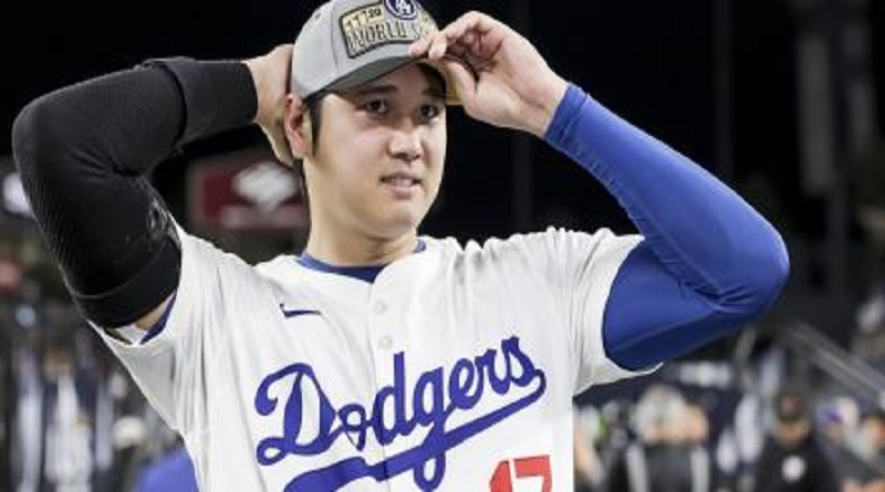 Ohtani iguala a Michael Jordán al ganar su tercer premio como Atleta de Año