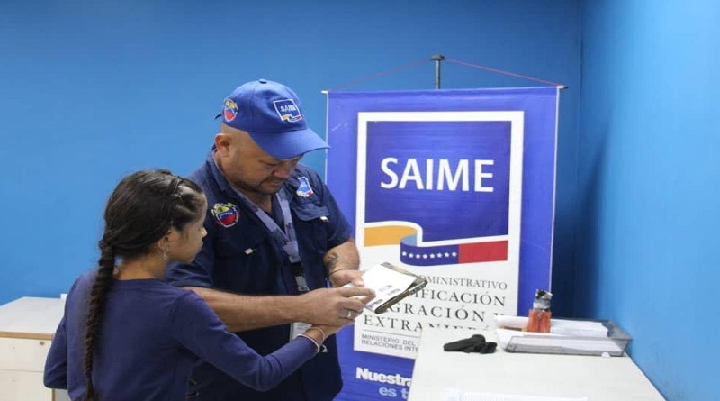 Saime entrega documento de identidad de manera expedita