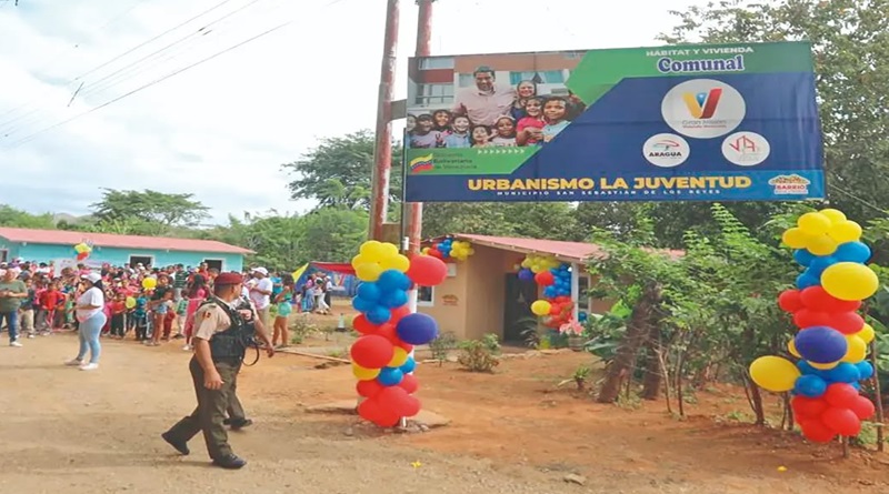 Familias estrenan techo propio en Urbanismo La Juventud de Aragua