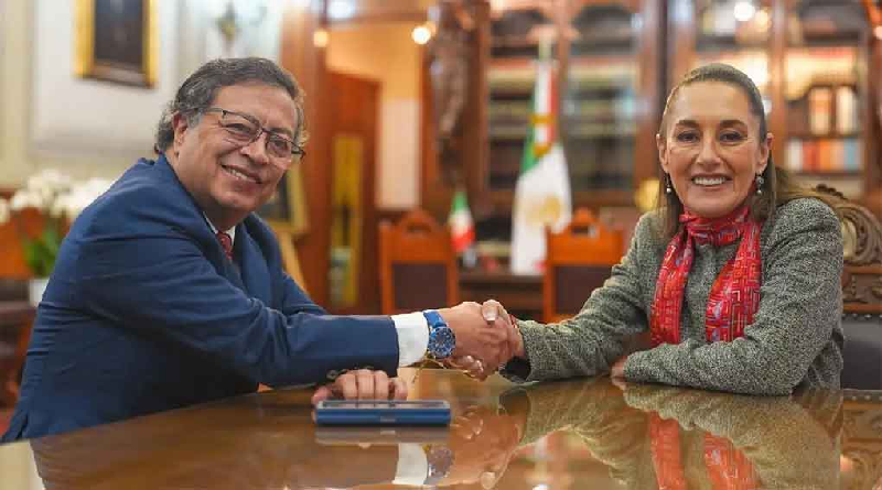 Sheinbaum y Petro abordaron relevancia de próxima reunión de Celac