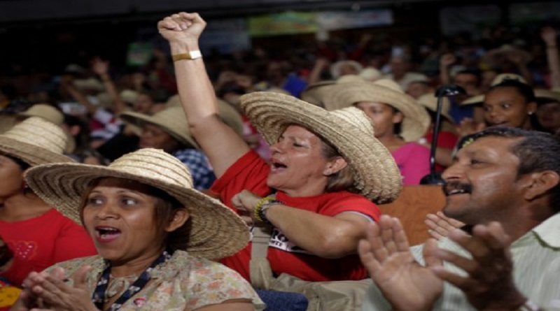 Más de ocho mil campesinos y pescadores acamparán en Caracas para el 10-E