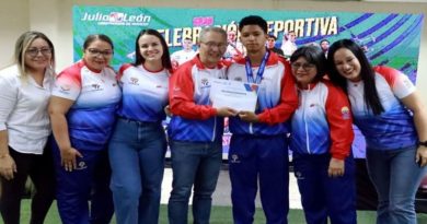 Entregan reconocimientos a atletas y entrenadores de Yaracuy