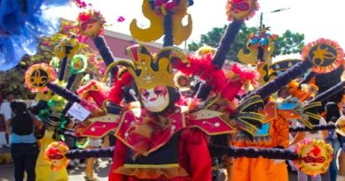 Falcón irradió colorido con la fiesta internacional de Los Locos