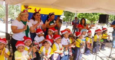 Estudiantes participaron en el IV Festival de Parrandas Escolares Mariño 2024
