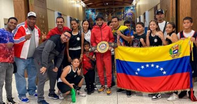 Regresa a Venezuela nuestro Campeón Mundial de boxeo Yoel Finol
