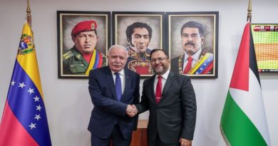 Venezuela y Palestina profundizan lazos de amistad