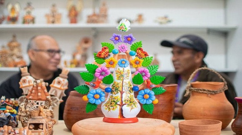 Piezas de artes exponen en V Feria Nacional de Artesanía en la GAN