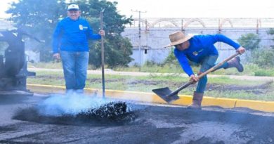 Avanzan labores de asfaltado en avenida Guayana del municipio Caroní en Bolívar