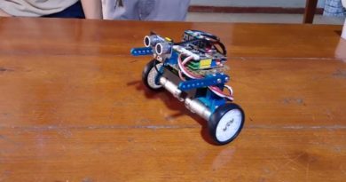 Estudiantes de Monagas desarrollan con éxito un robot con autoequilibrio