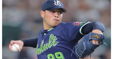 Miguel Yajure probará suerte nuevamente en Japón con las Águilas de Rakuten