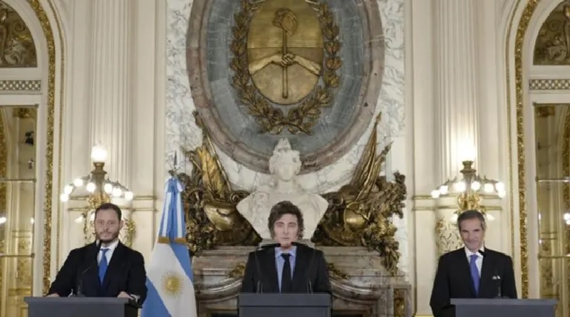 Milei planea plan nuclear para potenciar desarrollo de la inteligencia artificial