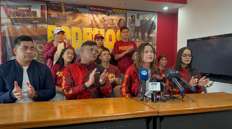 Juventud de Podemos acompañará al presidente Maduro el 10-E