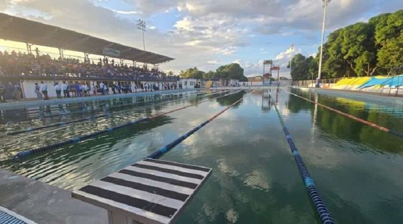 Estrenan complejo de piscinas olímpicas Jeserik Pinto en estado Bolívar