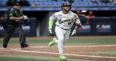Infielder Lenyn Sosa estará fuera tres o cuatro semanas por lesión