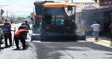 Recuperan vialidad en el casco central de Cagua