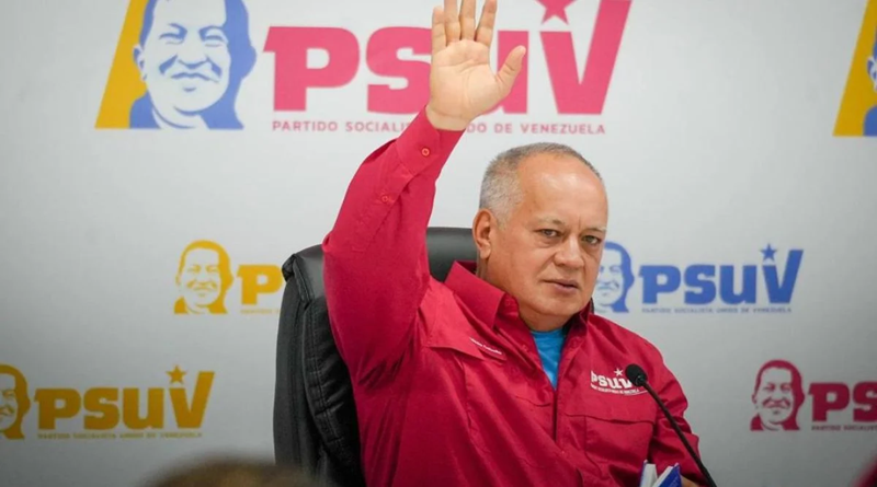 Primer vicepresidente del Partido Socialista Unido de Venezuela (PSUV), Diosdado Cabello Rondón