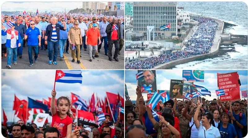 Presidente de Cuba agradece grito unánime contra bloqueo de EE.UU.