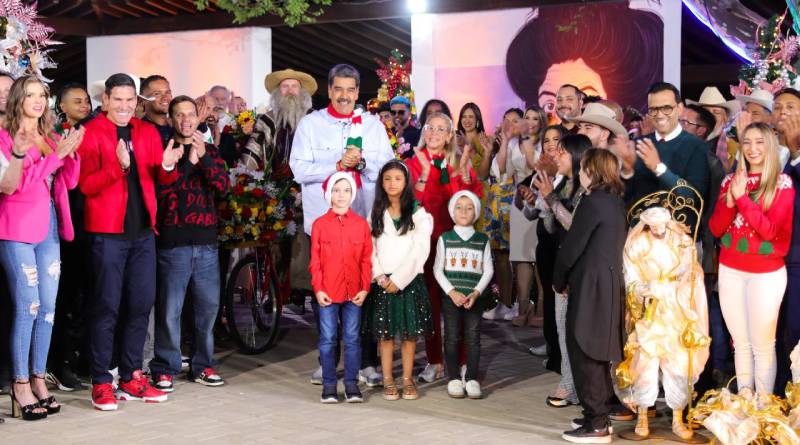 Mensaje navideño presidencial: El Niño Jesús de Palestina bendice a Venezuela