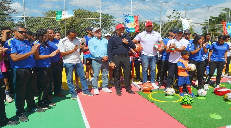 Rehabilitada Cancha de Usos Múltiples en sector Banco Obrero de Zaraza