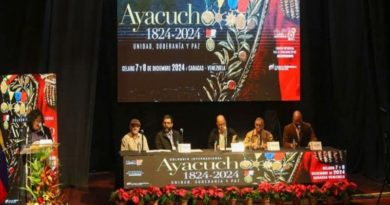Instalado Coloquio Internacional Ayacucho 1824-2024 en el Celarg