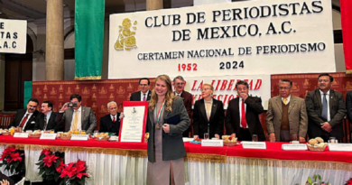 Red de medios TV BRICS recibe un premio profesional internacional en México